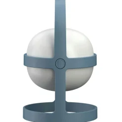 Soft Spot Solar Circular Lamp Portable 25 cm, Blue
