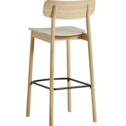 Soma Bar Stool, Black Painted Ash