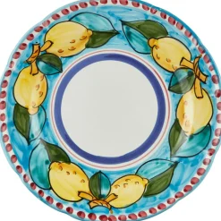 Sorrento Limone Plate, 26 cm