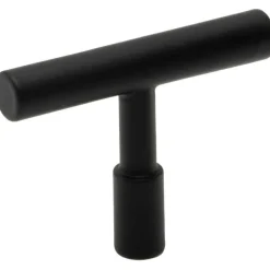 Spira T Knob, Matte Black