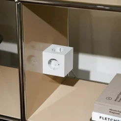 Square 1 Extension Cord With USB-C / Magnet 1,8 m, Stockholm Black