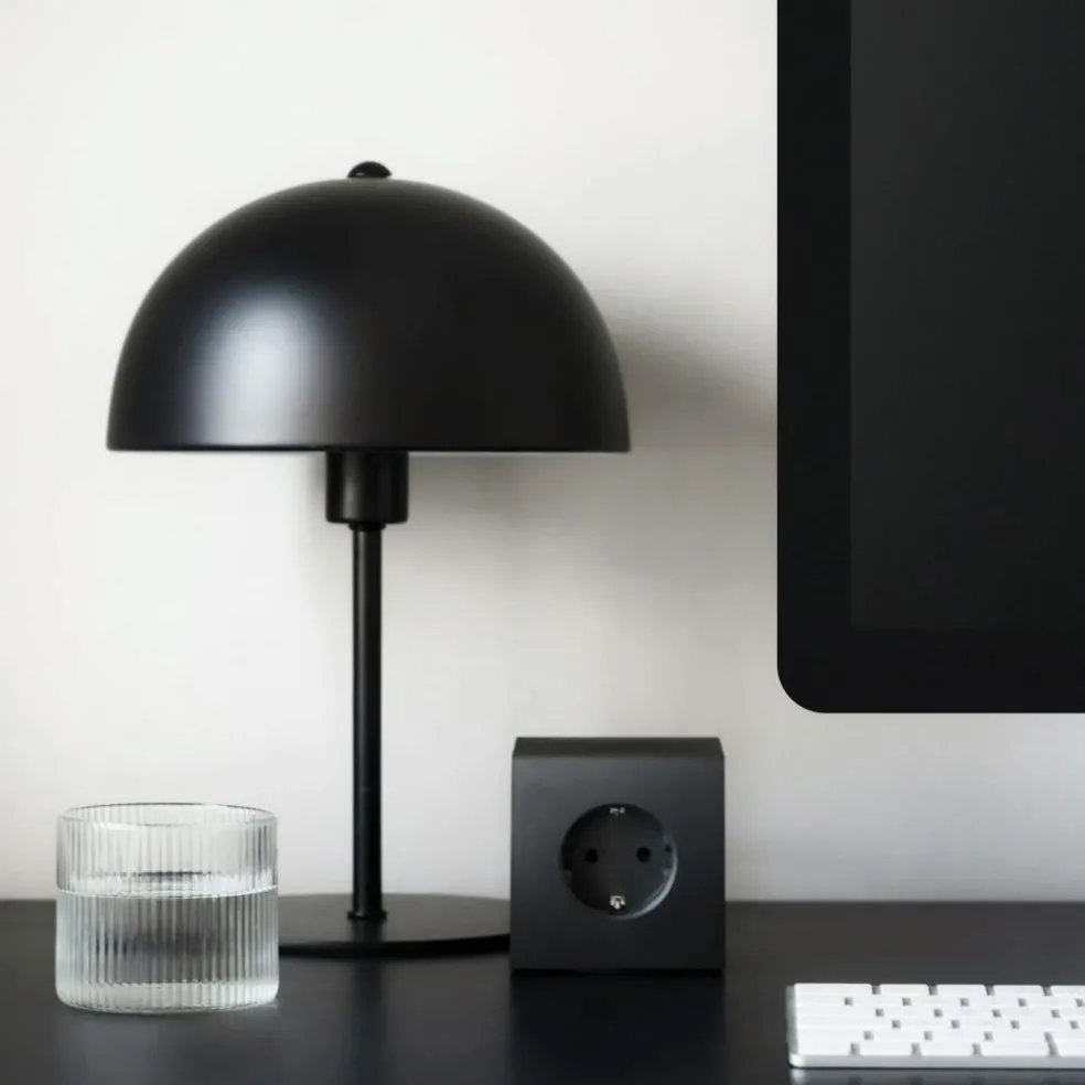 Square 1 Extension Cord With USB-C / Magnet 1,8 m, Stockholm Black