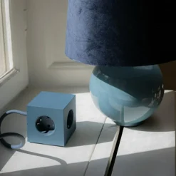 Square 1 Extension Cord With USB-C / Magnet 1,8 m, Stockholm Black