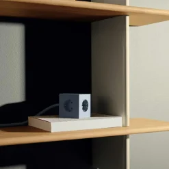 Square 1 Extension Cord With USB-C / Magnet 1,8 m, Stockholm Black