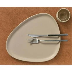 Square L Table Mat Bull, 35x45 cm, Black