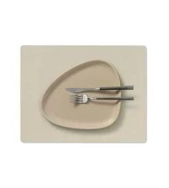 Square Placemat Serene 26,5x34,5 cm, Cream