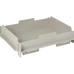 Stacie Storage Box Tray 34x44 cm, Grey