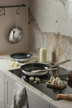 Stainless Steel Slip-Let®️ Frying Pan Ø30 cm