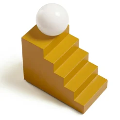 Stair Table Lamp, Mello Yellow