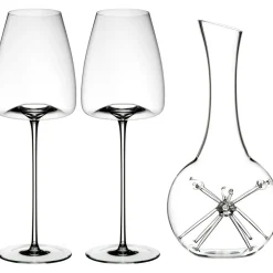 Star Mini Decanter + Vision Straight Glasses