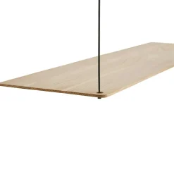 STEDGE Add-on Shelf 80cm, White Pigmented Oak