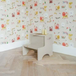 Step Up Children'S Stool 34x33 cm, Beige