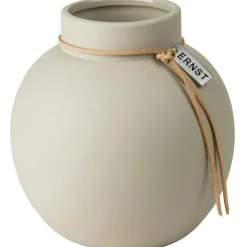 Stoneware Vase Nature, 13 cm