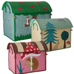 Storage Basket 3 Pieces, Happy Forest