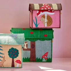 Storage Basket 3 Pieces, Happy Forest