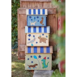 Storage Basket 3 Pieces Party Animal, Pink