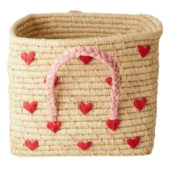 Storage Basket 30x30 cm, Hearts