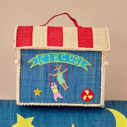 Storage Box, Blue/Circus