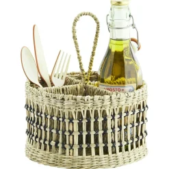 Storage Box Seagrass, 20x24 cm