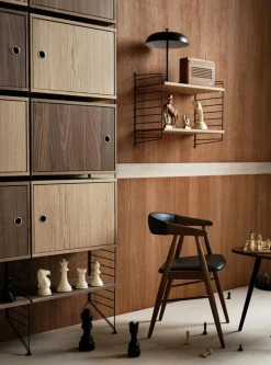 String Cabinet + Door 58x30x42 cm 1-pack, Oak