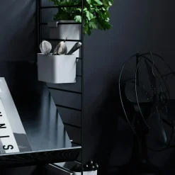 String Magazine Shelf 30x58 cm, Grey