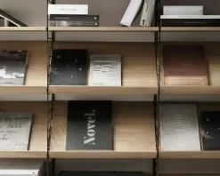 String Magazine Shelf 30x58 cm, Grey