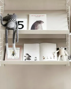 String Magazine Shelf 30x58 cm, Grey