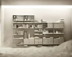 String Magazine Shelf 30x58 cm, Grey