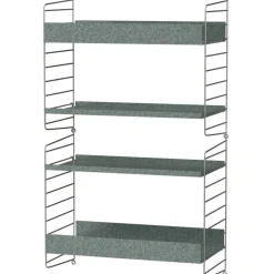 String Outdoor Shelf C, Galvanised Steel