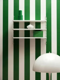 String Pocket Shelf, Black Ash