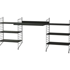 String Shelf Combination D Workspace, White