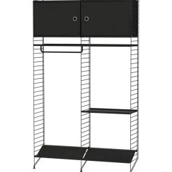 String Shelf Combination T Hall, White