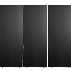 String Shelves 3-pack 78x20 cm, Black Ash