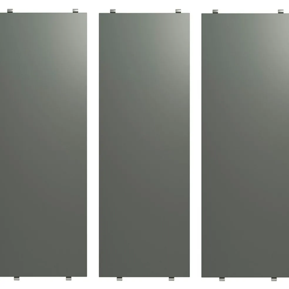 String Shelves 3-pack 58x20 cm, Black Ash