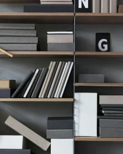 String Shelves 3-pack 58x20 cm, Black Ash