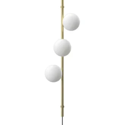 Stringball 3 Wall Lamp, Brass