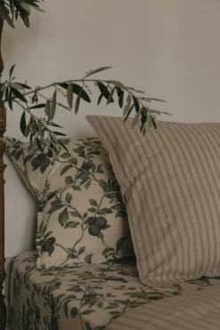 Stripe Mauve Pillowcase, 50x60 cm