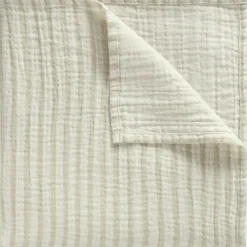 Stripe Pebble Swaddle Blanket, 110x110 cm