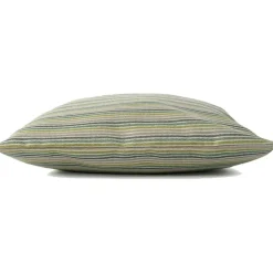 Striped Cushion Cover 50x50 cm, Green