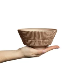 Stripes Bowl, Cinnamon 60 cl