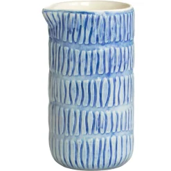 Stripes Jug 30 cl, Light Pink