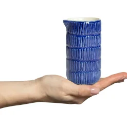 Stripes Jug 30 cl, Light Pink