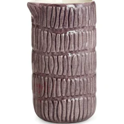 Stripes Jug 30 cl, Light Pink