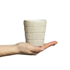 Stripes Mug 30 cl, Green