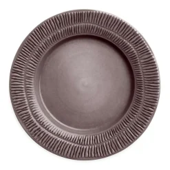 Stripes Plate 28 cm, Sand