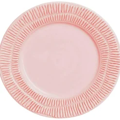 Stripes Plate 21 cm, White
