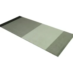 Stripes Rug Light Green / Dark Green, 90x130 cm
