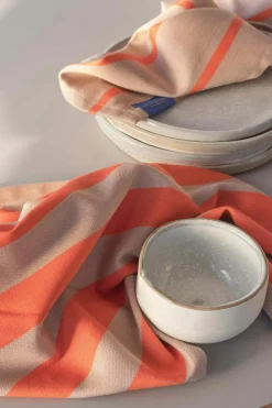 STRIPES Tea Towel 2-pack 50x70 cm, Mint