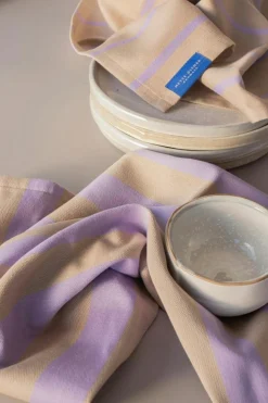 STRIPES Tea Towel 2-pack 50x70 cm, Mint