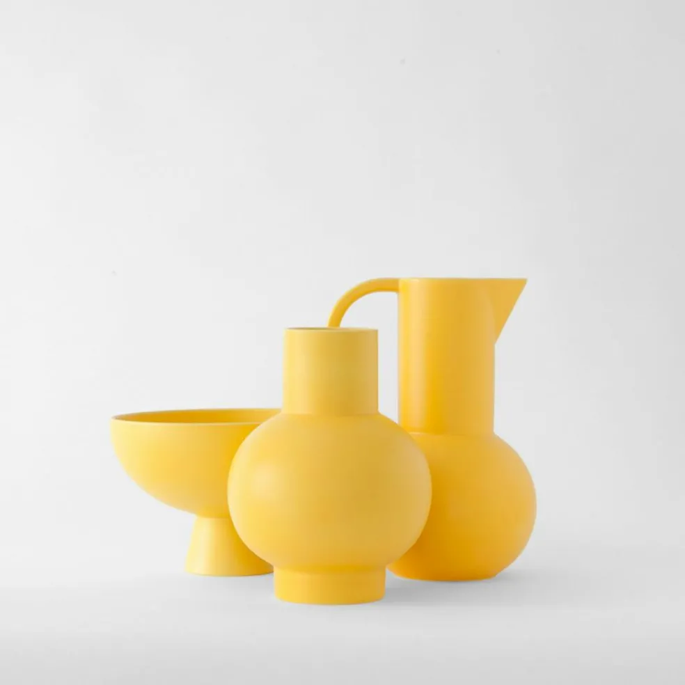 Strøm Vase 24 cm, Vibrant Orange